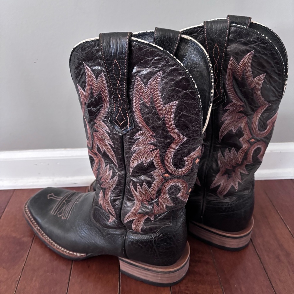 Ariat Slingshot Cowboy Boot Men’s Cowboy Boots Style 10005873 Dark Tan 10.5 D - Picture 8 of 13